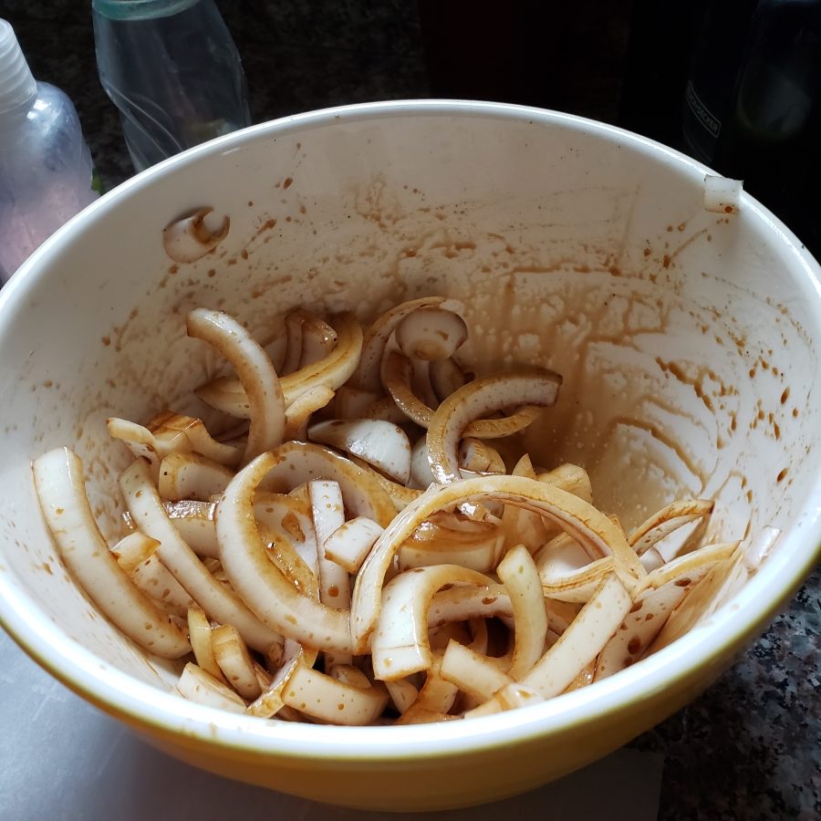 Onions in Soy Sauce