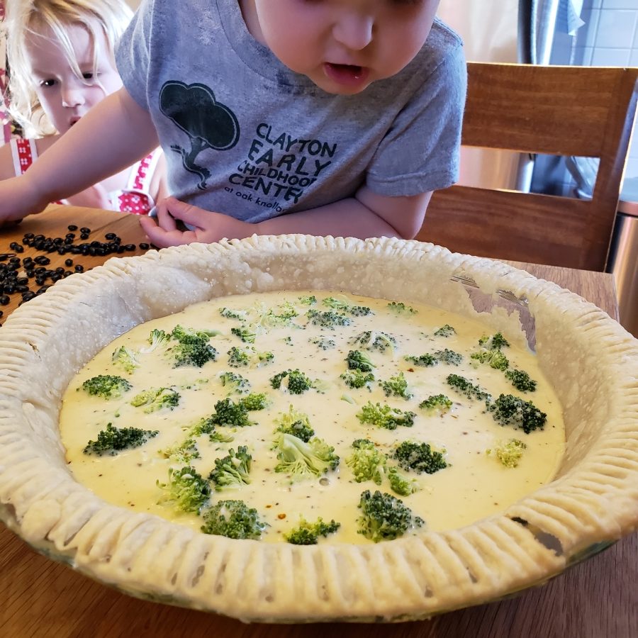 Uncooked Simple Quiche