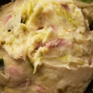 Colcannon in a big pot