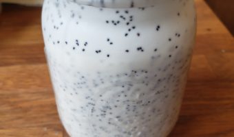 Poppy Seed Dressing in a Mason Jar